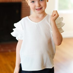 Ruffle Radiance Tee